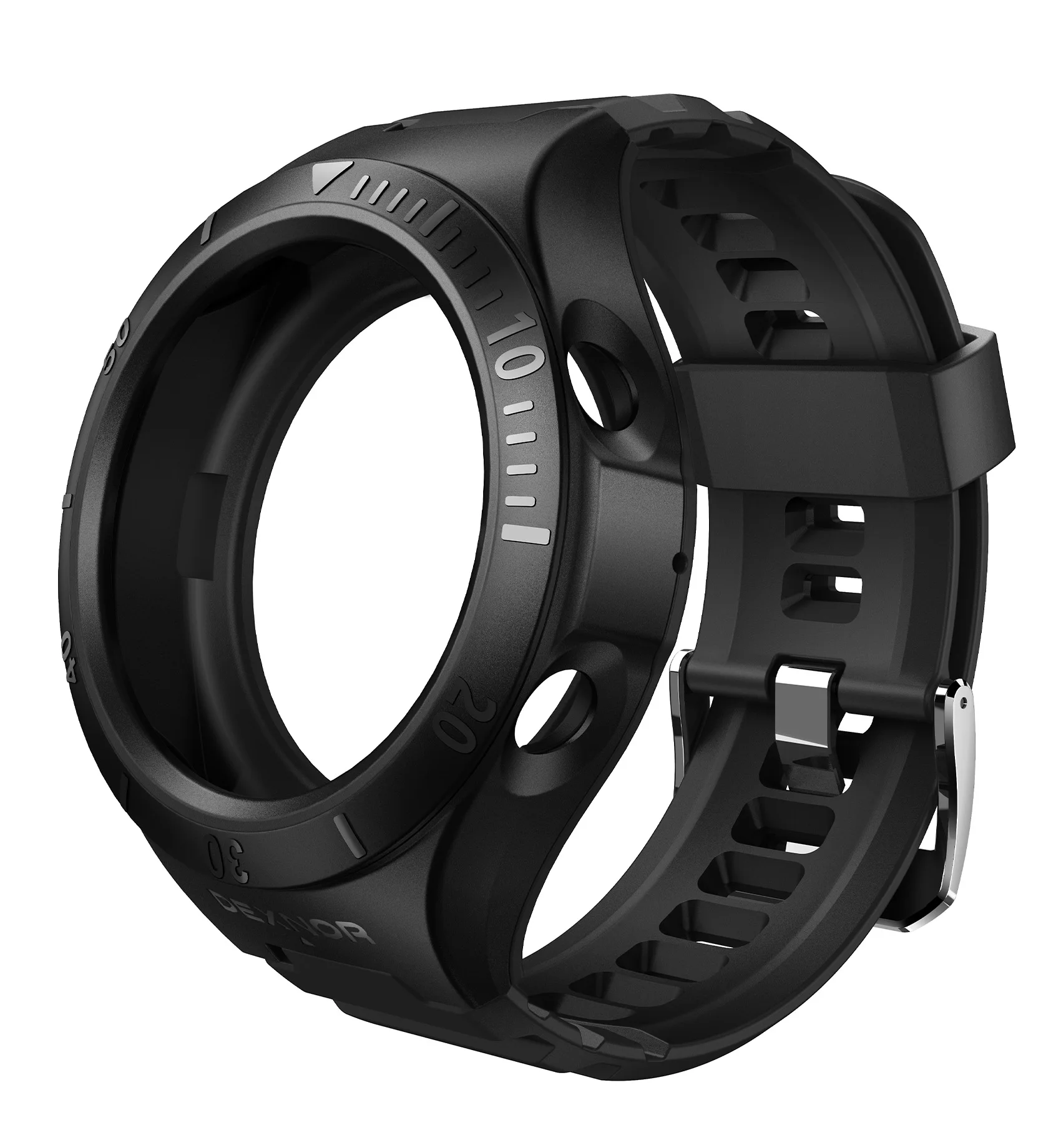 Dexnor-funda deportiva de negocios para Samsung Galaxy Watch 3, cubierta resistente de grado militar a prueba de golpes con bandas de correa, 45mm (2020)