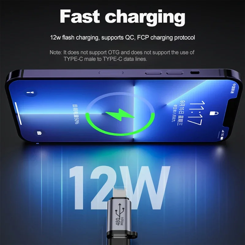 Adaptador USB tipo C a Micro USB macho a USB C hembra, convertidores para Xiaomi, Samsung, Cable de datos del cargador