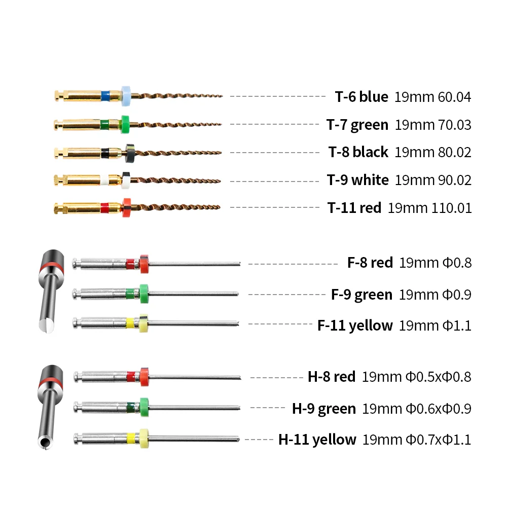 Extractor de archivos dentales, Kit de sistema de eliminación de archivos rotos, instrumento de terapia de archivos de conducto radicular, herramientas de endodoncia