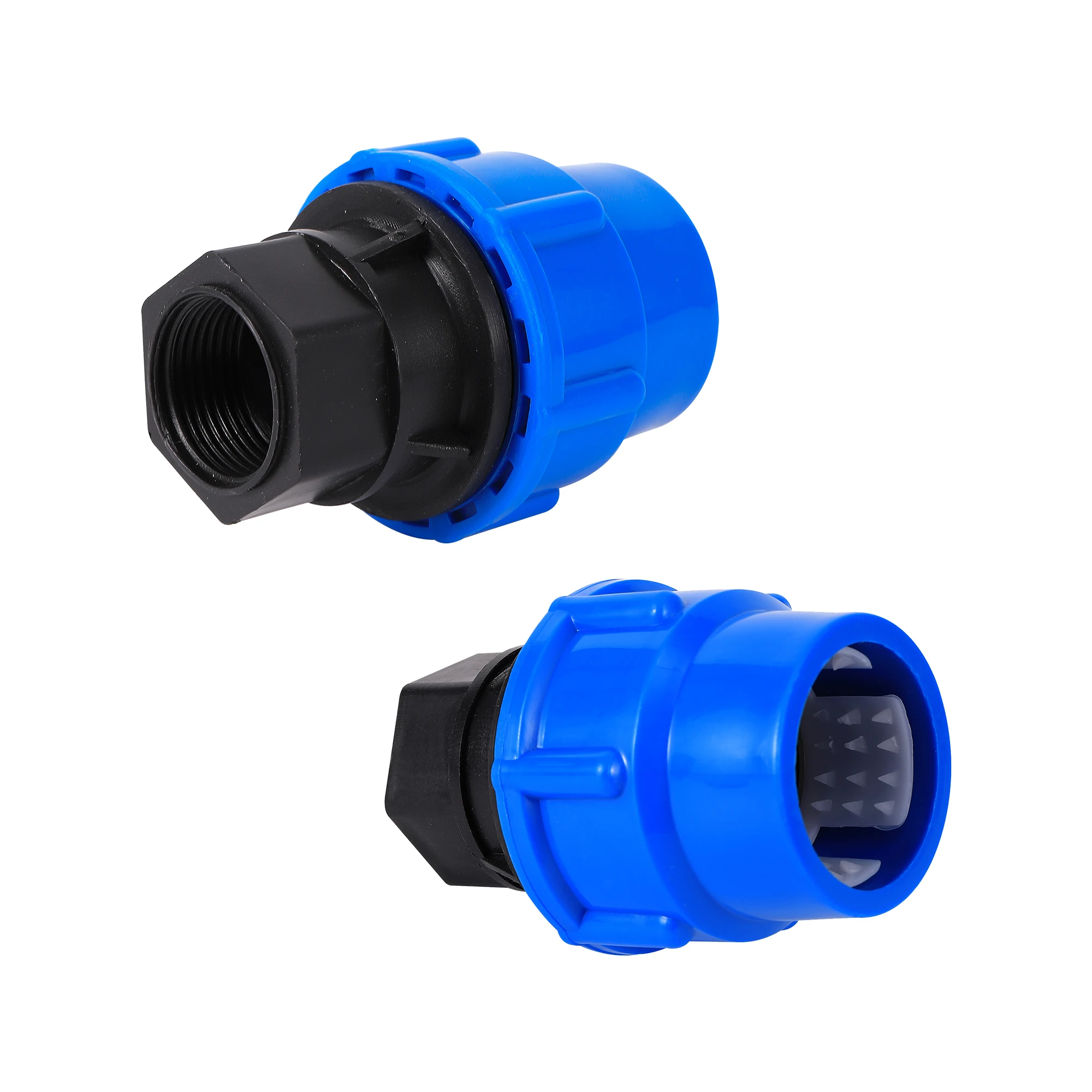 Adaptador de tubo de PVC PE 1/2 "3/4" 1 "1,2" 1,5 "macho a 20/25/32/40/50mm reductor adaptador de tubería de riego de jardín