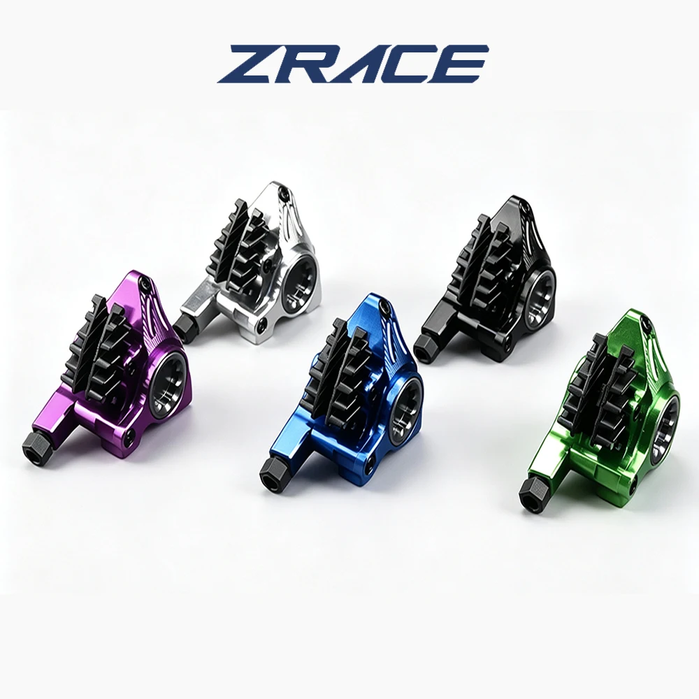 Pinza de montaje plano ZRACE XG, pinza de freno hidráulico de carretera, pastillas ICE-TECH, pinza de carrera BMX, ligera CNC completa