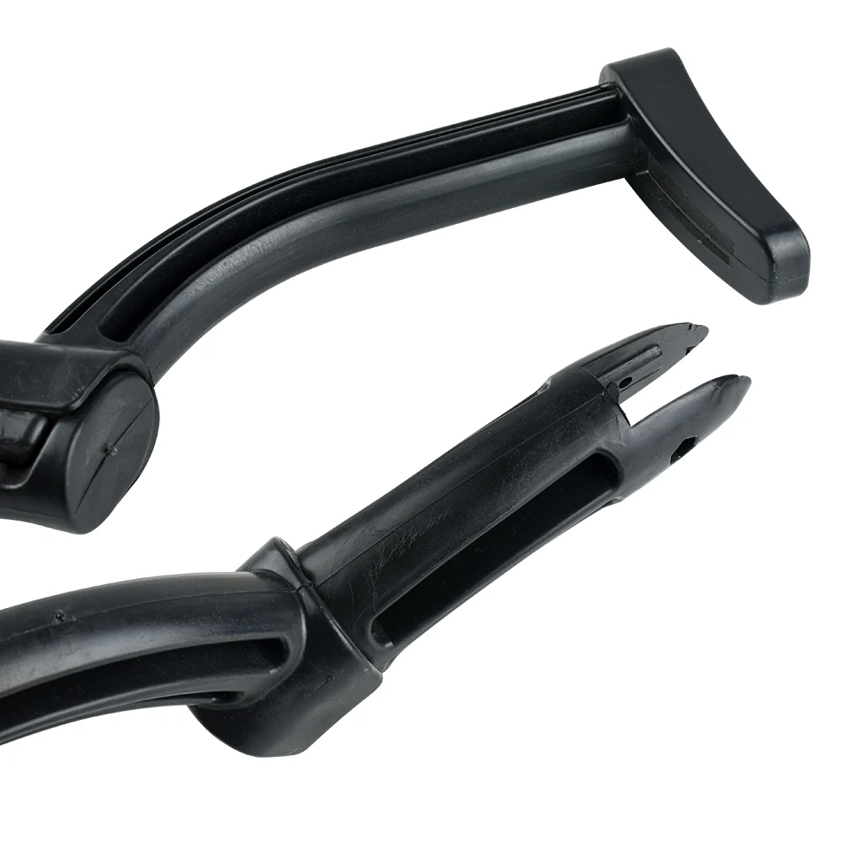 1 Juego de Manijas de Resina ABS para Bricolaje - Empuñadura Ergonómica de Tres Etapas |   Herramienta Multiusos Negra, Herramienta con Mango de Estructura Duradera