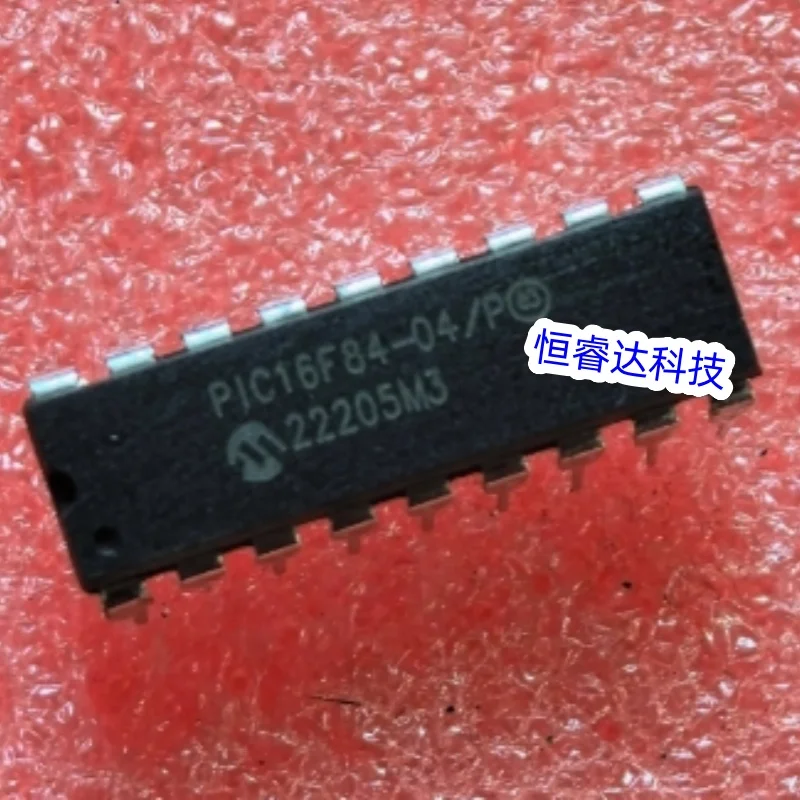 ¡Envío gratis 10 unids/lote PIC16F84-04/P PIC16F84 DIP-18 nuevo IC original en stock!
