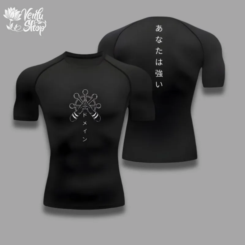 Camiseta de compresión |   Anime, Jujutsu Kaisen, Ropa de gimnasia, Gimnasio, Compresiones, Camisa, Ropa de gimnasio, Camisa muscular