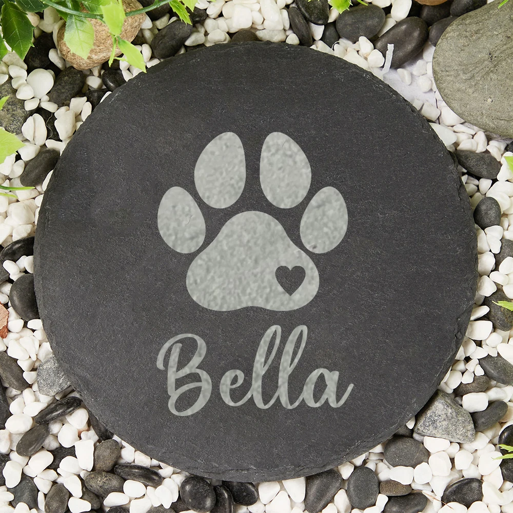 Piedra de jardín conmemorativa para perros, regalo conmemorativo para mascotas, regalos para perdidos, perros, camino de jardín, marcador de tumba para mascotas