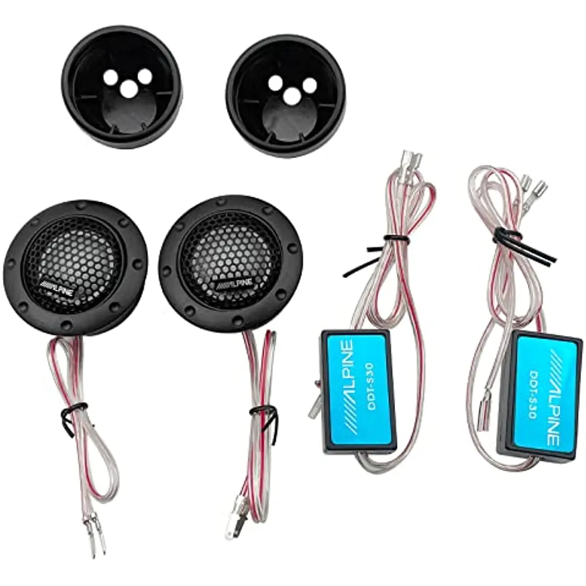 Tweeter de altavoz estéreo de alta fidelidad para automóvil - Tweeter de cúpula de seda de audio para automóvil modificado para automóvil