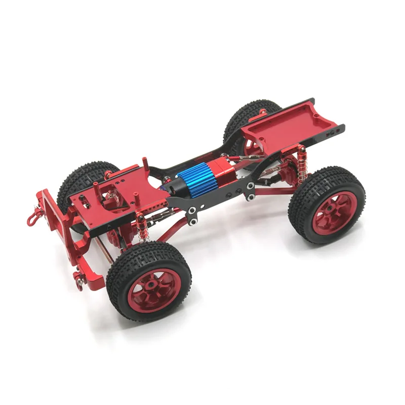 WPL C14 C24 MN D90 D91 D96 D99 D99S MN90 MN98 MN99S 4 Uds amortiguador de Metal RC coche actualizaciones piezas Accesorios
