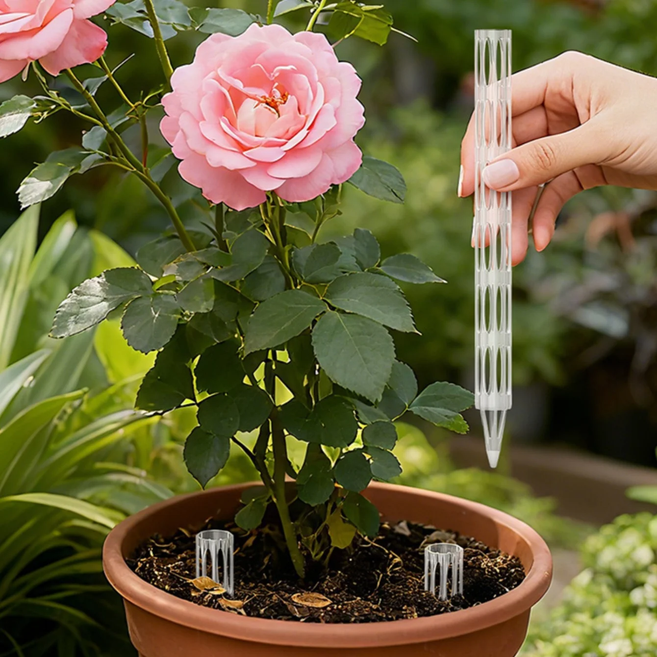Tubos de drenaje transparentes para evitar la rotura de raíces y mejorar el drenaje, adecuados para uso interior y exterior, ventilación de raíces de plantas