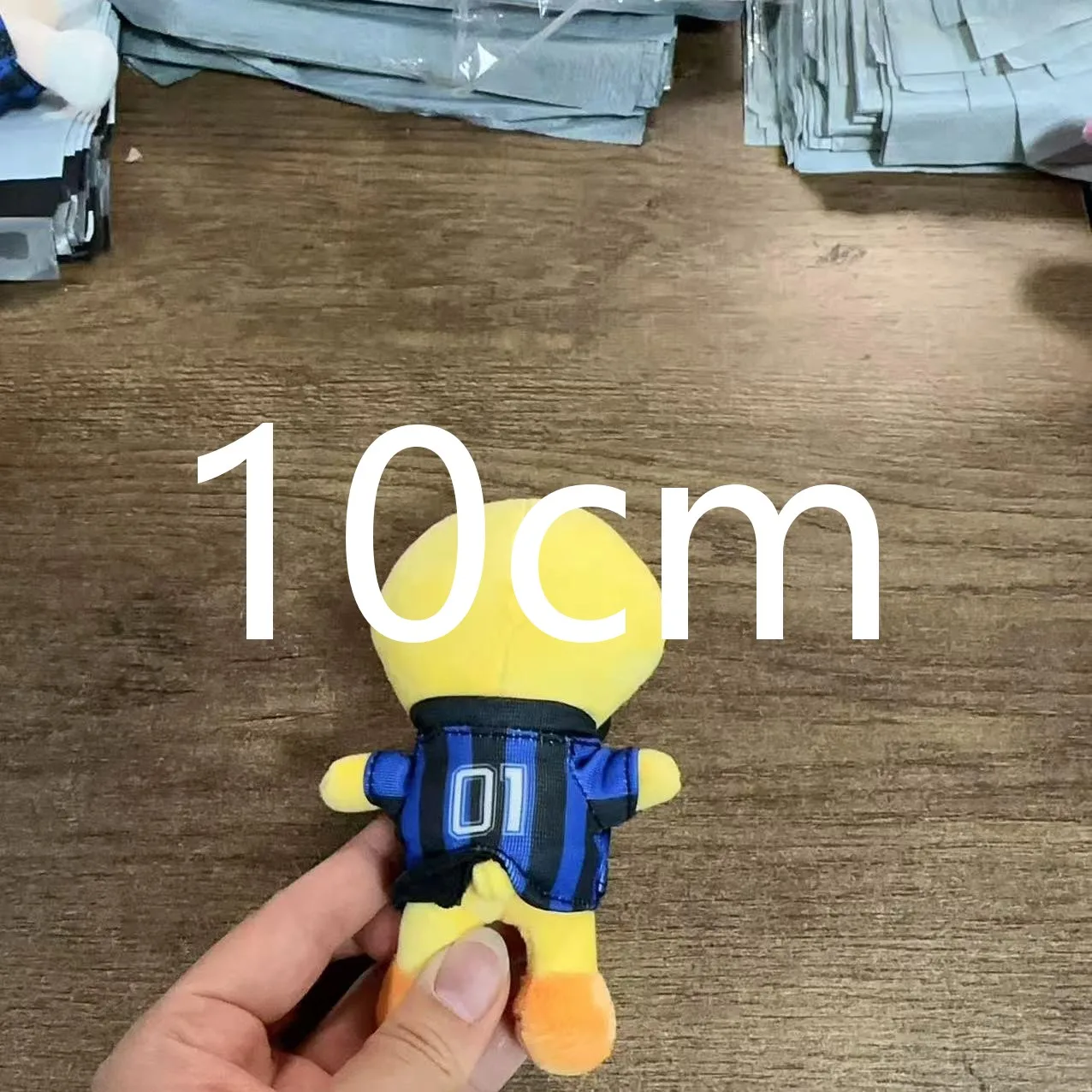 Llavero de peluche de animal de anime, muñeco colgante, regalo de cumpleaños, juguete de peluche para fans, decoración