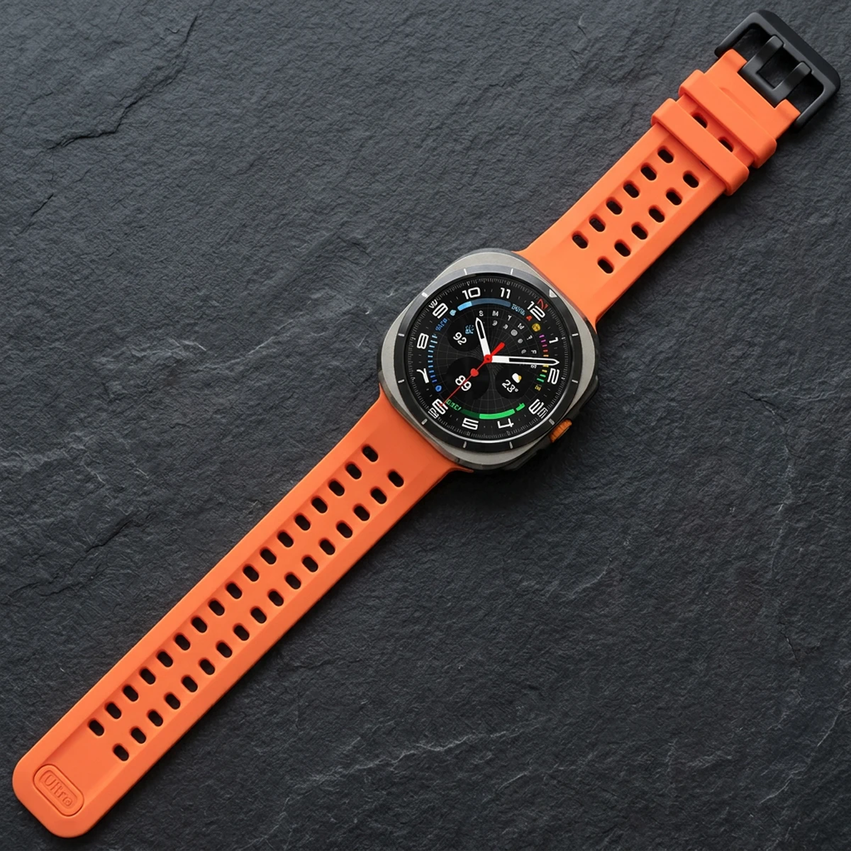 Correa de Silicona Original para Samsung Galaxy Watch Ultra 2 47mm 2026, Correa Deportiva para Galaxy Watch Ultra 2/1 47mm