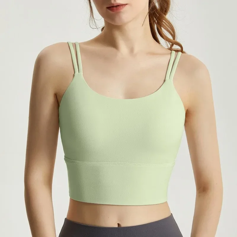 Sujetador Deportivo a Prueba de Impactos para Mujer, Top de Yoga de Secado Rápido sin Costuras, Ropa Interior Deportiva, Ropa Deportiva para Gimnasio, Correr y Hacer Ejercicio