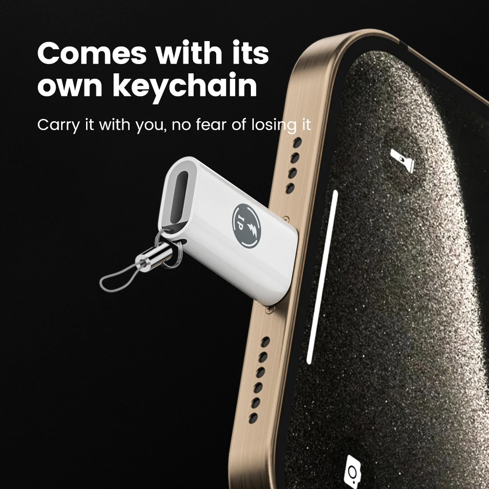 Adaptador USB C a Lightning de Olaf, convertidor de carga rápida tipo C hembra a macho iOS para iPhone 15, 14, 13, adaptador USB C Lightning