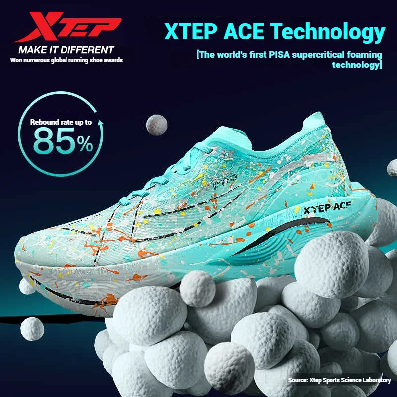 Xtep 160X 3,5 pro zapatillas para correr profesional Marathon PB placa de carbono calzado deportivo amortiguación zapatillas de deporte 976419110084