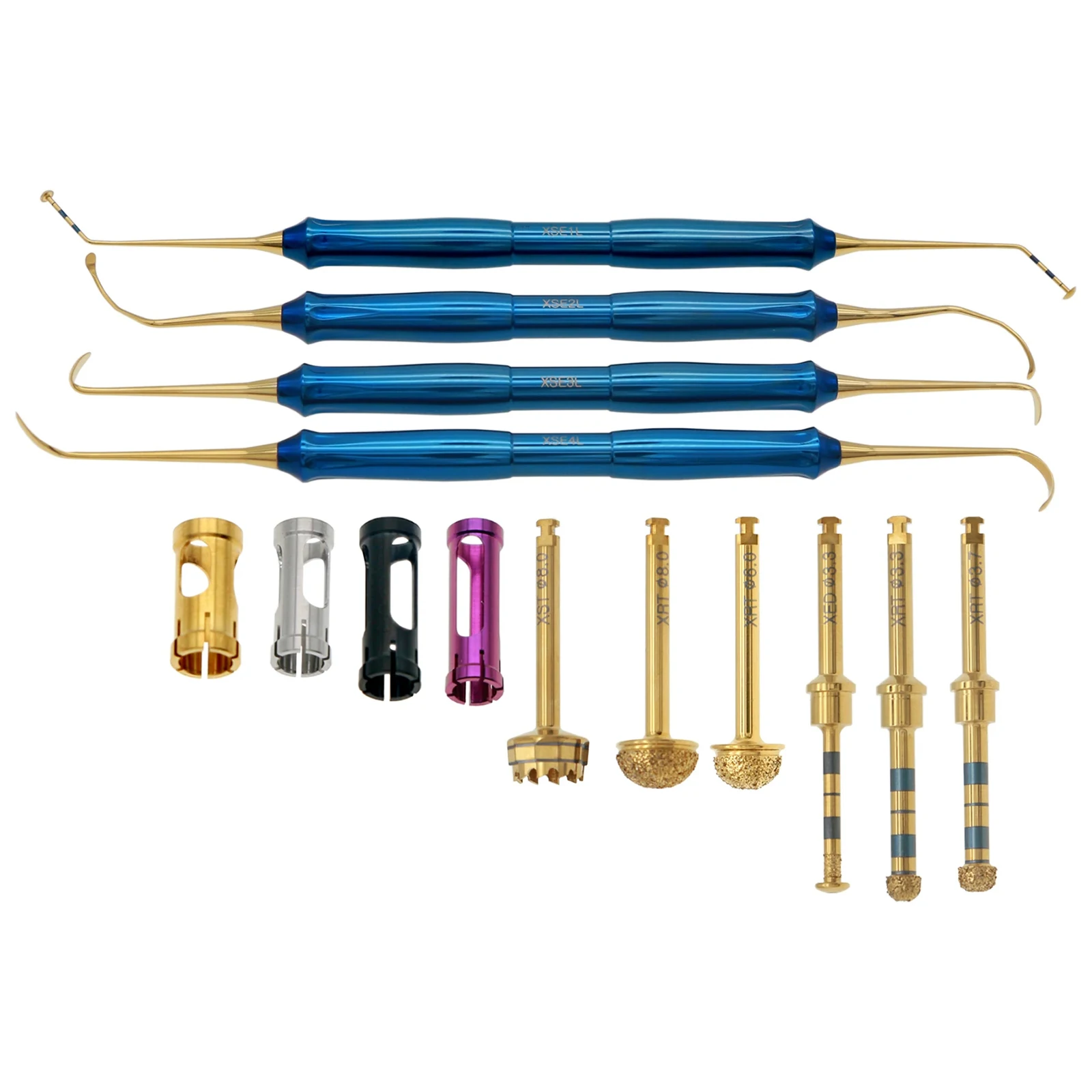 Kit de levantamiento de senos maxilares dentales, tapón de taladro quirúrgico, instrumento de implante de mano, herramientas de implante completo de cirugía