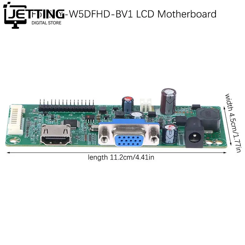 Placa base LCD para JRY-W5DFHD-BV1, accesorios de equipo de pantalla de 23,8 pulgadas, piezas de repuesto, 1 unidad