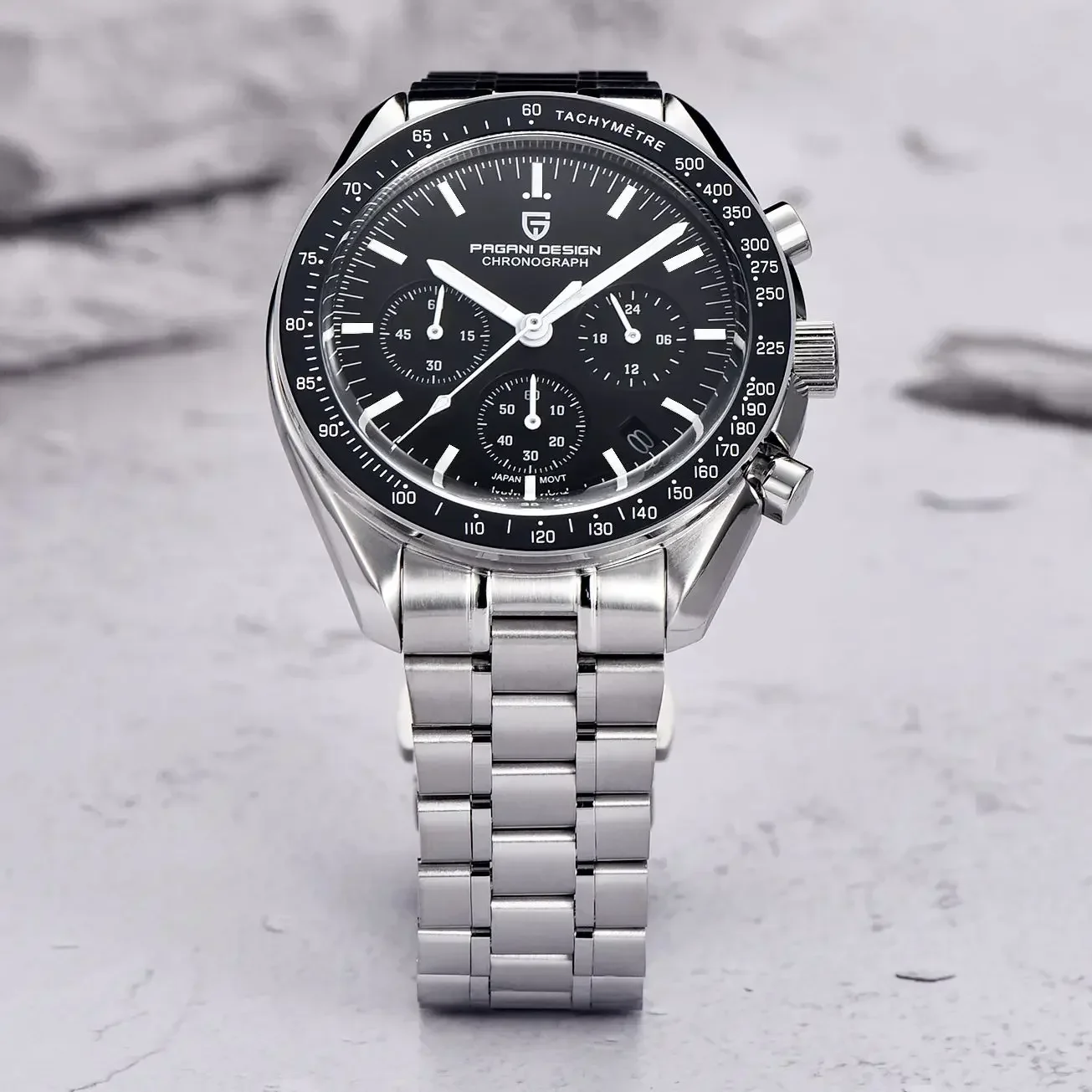 Reloj de Pulsera PAGANI DESIGN 2026, Nuevo Reloj de Cuarzo de Lujo para Hombre, Fecha Automática, Cronógrafo, Espejo de Zafiro AR