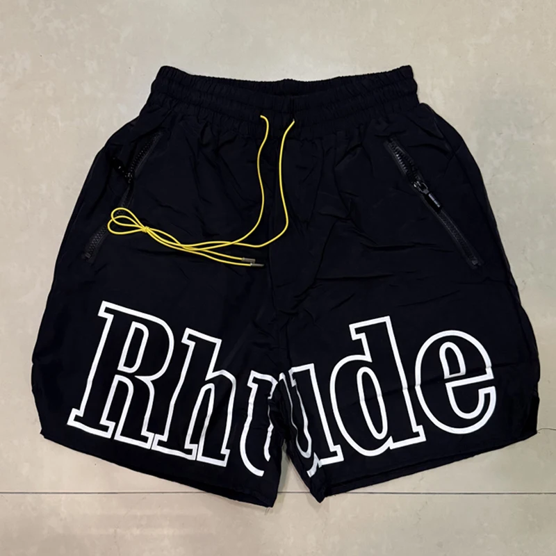 Pantalones Deportivos de Verano para Hombre, Estilo Idéntico en Varios Colores, Shorts Rhude, Pantalones Modernos de Alta Calidad