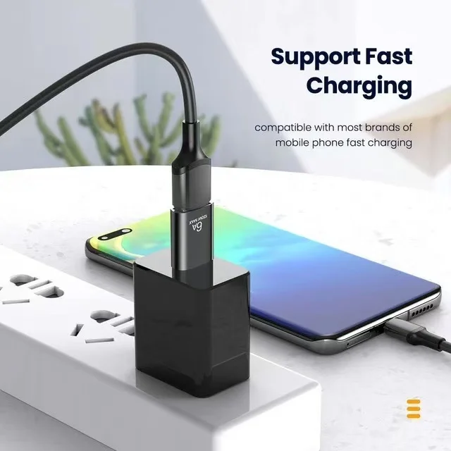 Adaptador USB 3.0 a Tipo C OTG, Convertidor de Tipo C Macho a USB Hembra para Laptop Xiaomi Samsung, Adaptador USBC USB a Tipo C