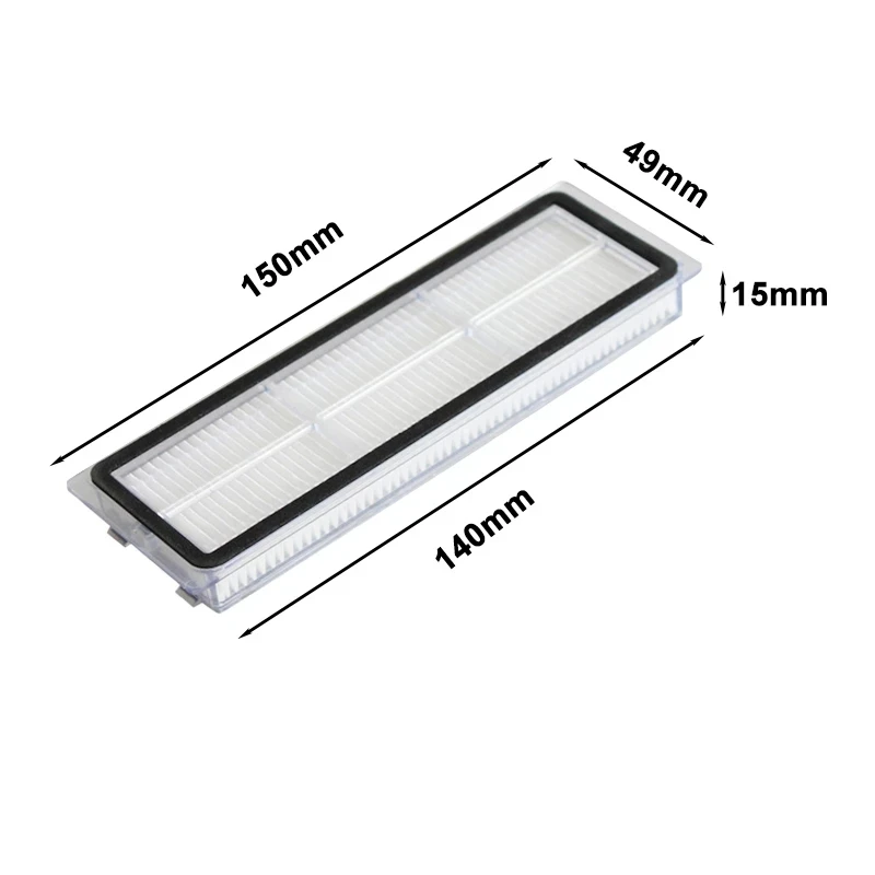 Accesorios para Dreame Bot W10 / W10 PRO, Robot Aspirador, Filtro HEPA, Cepillo Principal, Cepillo Lateral, Paño de Limpieza, Repuestos