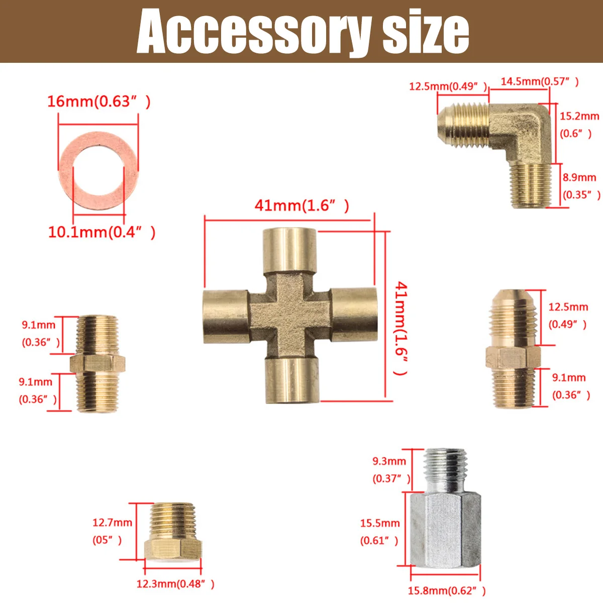 Nuevo Kit de línea de alimentación de aceite Turbo, Kit de línea de retorno de aceite Universal, Kit de línea de drenaje de aceite con 1/8 NPT, 90 °   Conector 4 AN a 1/8 NPT para