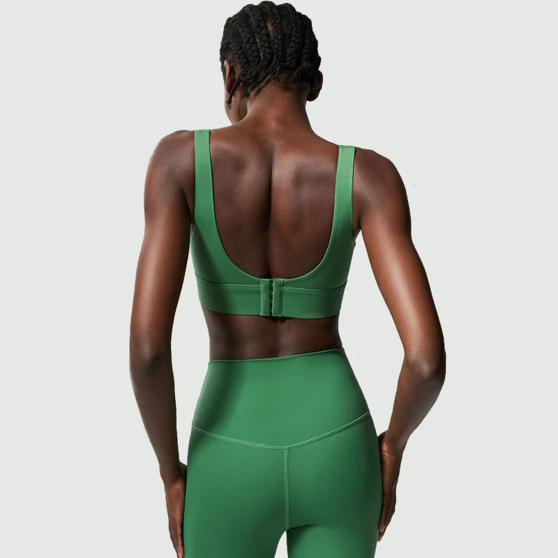 Conjunto Deportivo de Dos Piezas para Yoga, Color Sólido, Elástico, Suave, Transpirable, de Secado Rápido, para Gimnasio, Running y Entrenamiento