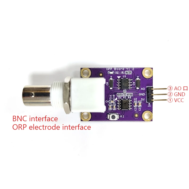 Potenciómetro Redox ORP, sensor Redox modular, prueba de calidad del agua para Arduino