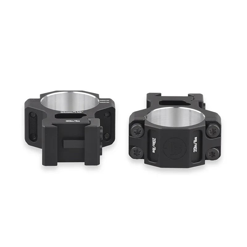 Discovery-anillos de alcance de 30mm para riel Picatinny Cnc 7075, accesorios de caza de aluminio de aviación, anillo de montaje para exteriores