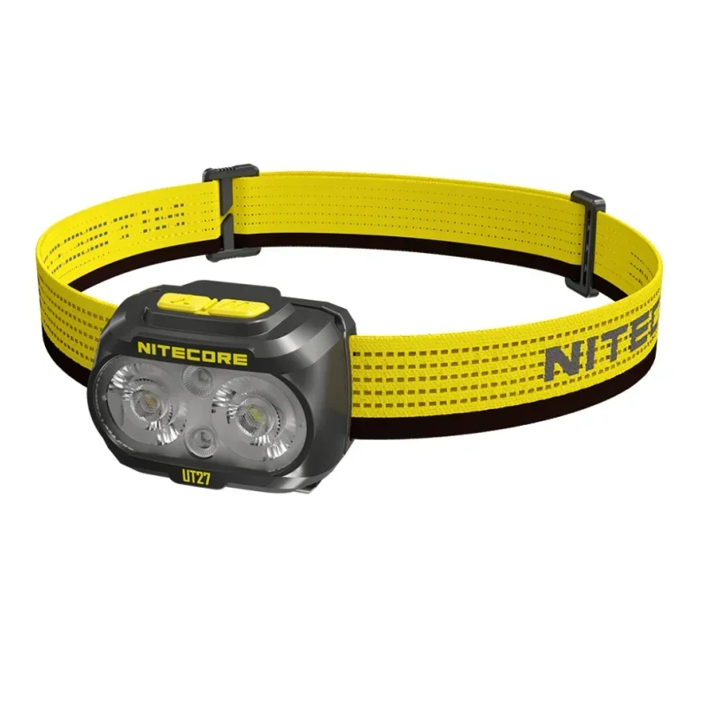 NITECORE UT27 Linterna frontal Fusion Elite de doble haz 800 lúmenes + foco con batería recargable extraíble
