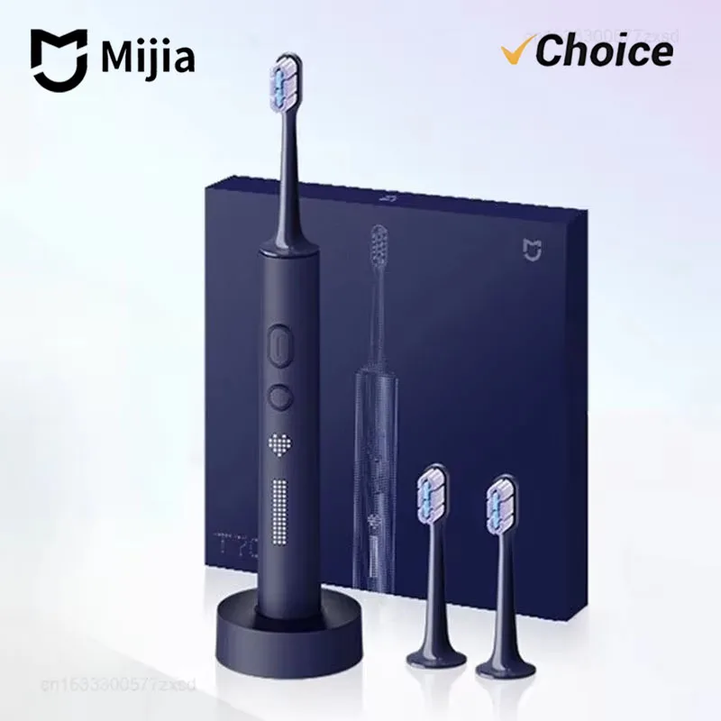 Cepillo de Dientes Eléctrico Sónico Mijia T700 con Pantalla LED, Resistente al Agua IPX7, Cerdas Suaves Súper Densas, Carga Inductiva, Cuidado Bucal