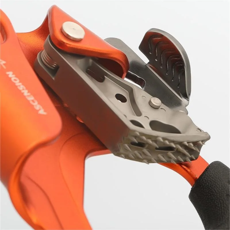 Dispositivo de escalada en roca al aire libre, mano ascendente SRT Ascend, mango de montañero, mano izquierda, mano derecha, herramientas de cuerda de escalada