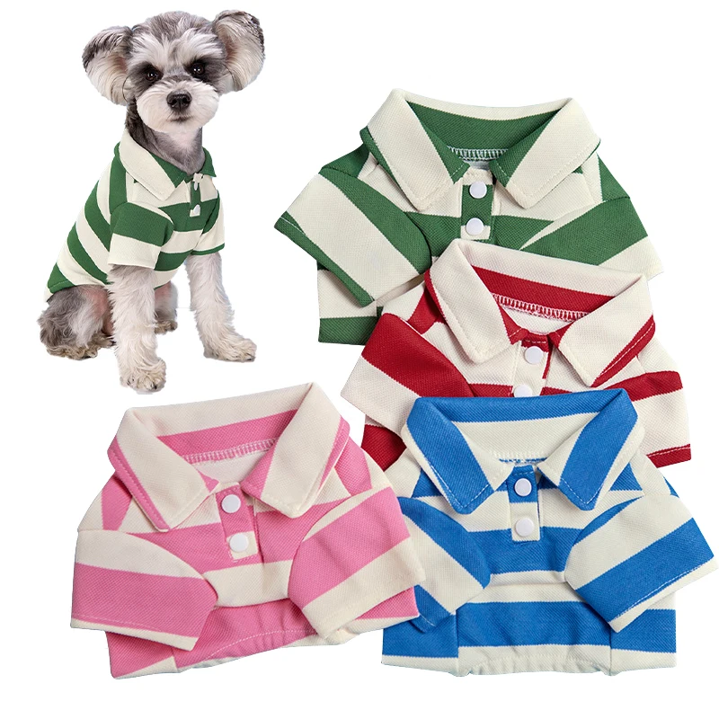 Camiseta Polo para Perro, Ropa Casual de Verano para Perros Pequeños y Grandes, Camiseta para Gatos, Disfraces para Chihuahua, Pug, Yorkshire