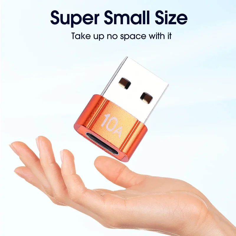 Adaptador USB 3,0 a tipo C OTG tipo C macho a USB hembra convertidor para ordenador portátil Xiaomi Samsung USBC Adaptador usb a tipo c