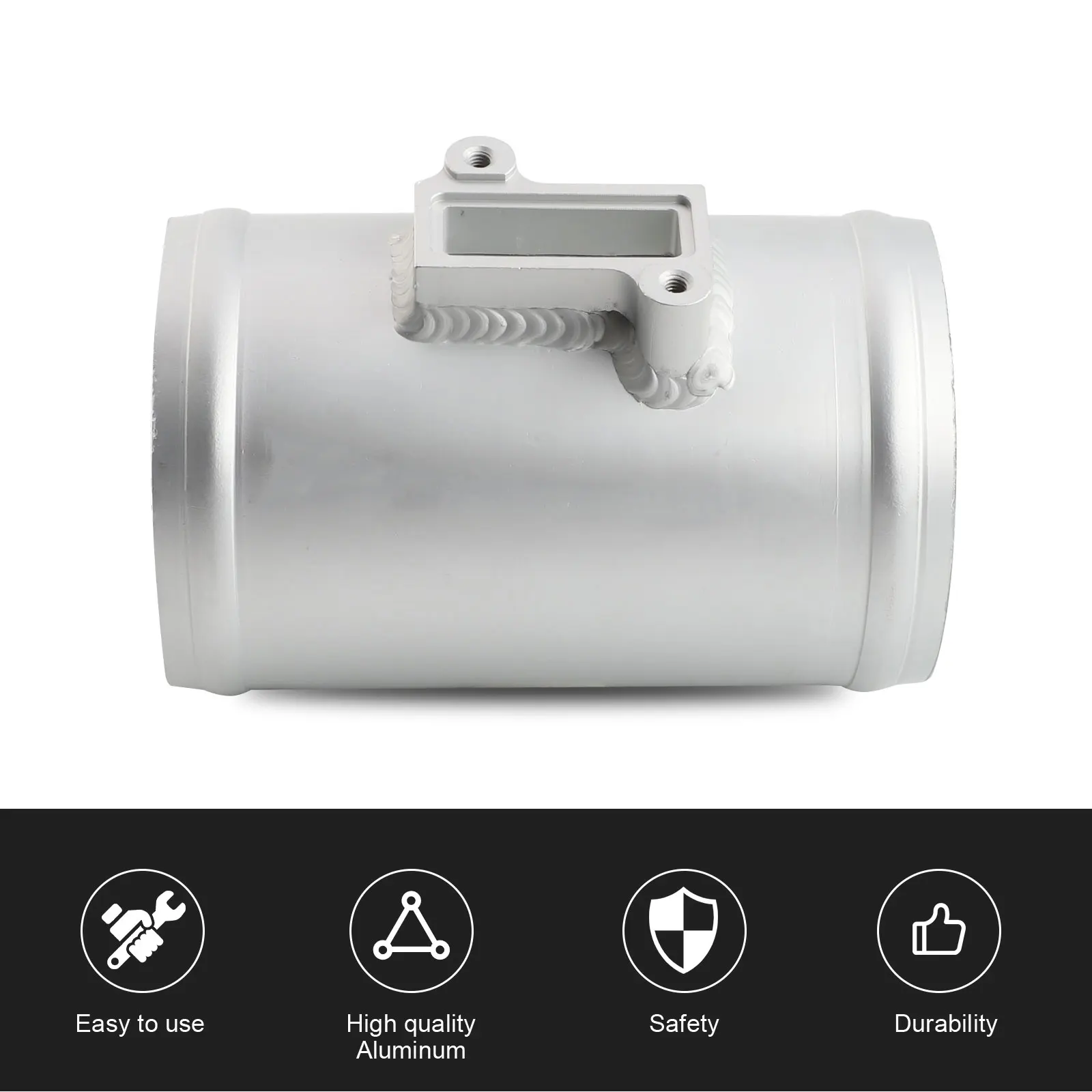 Sensor de flujo de masa de aire de 3 pulgadas, adaptador de medidor Maf, Sensor de flujo de masa de aire de 76Mm, montaje de medidor de admisión de aire para Nissan, Honda, Ford