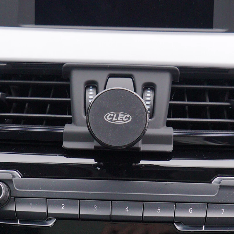 Soporte magnético para teléfono de coche, soporte para GPS, soporte para salida de aire, clip para soporte de teléfono móvil para BMW X1 X2 F39 F48 F49 2016-2021