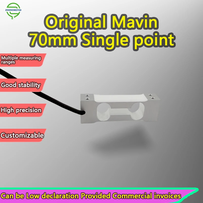 Celda de Carga de Alta Precisión MAVIN ZZPH6 0.3kg-10kg, Sensor de Peso de Punto Único de Aleación de Aluminio NA6 T70 para Báscula de Café MAVIN