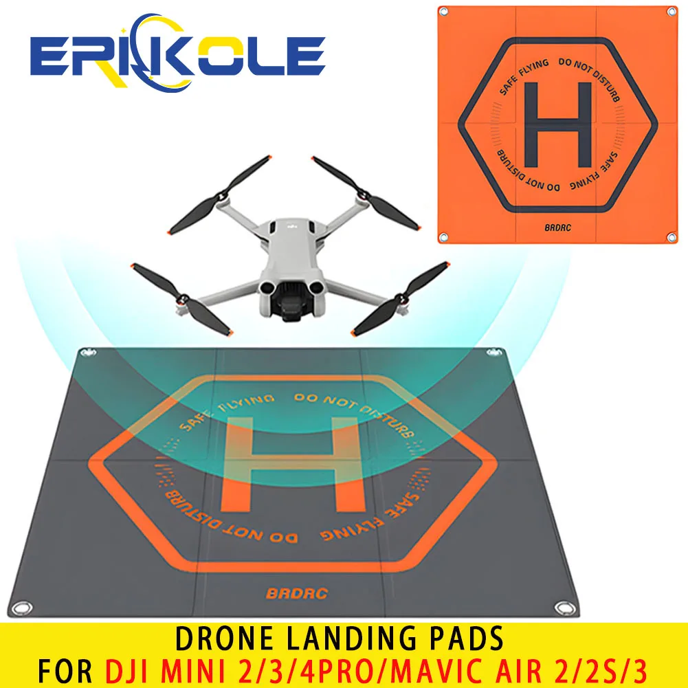 Almohadilla de aterrizaje de Drones para DJI MINI 4 Pro/3 Pro/MAVIC 3/Avata 2/Air 3, Alfombra de lanzamiento de aviones plegable Universal, accesorios para Drones RC