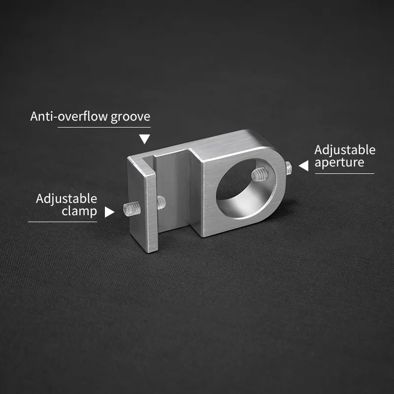 Abrazadera de tubo de aleación de aluminio de múltiples especificaciones, accesorio de filtro para acuarios, abrazadera de tubo Lily de acero inoxidable para piezas de peceras