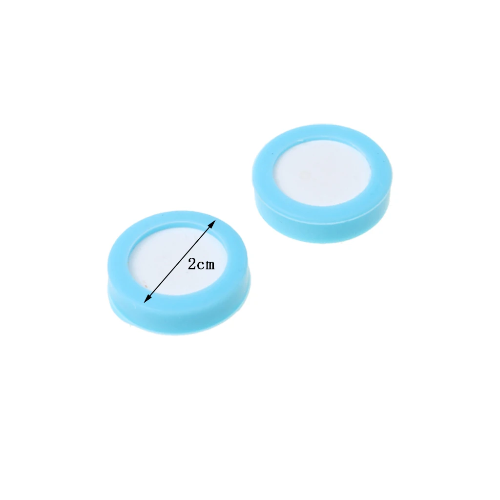 Difusor de CO2 para acuario, repuesto de disco cerámico, atomizador de CO2, rebanada de 2/3cm, piezas de atomizador de dióxido de carbono, Reactor de cerámica, 10 piezas