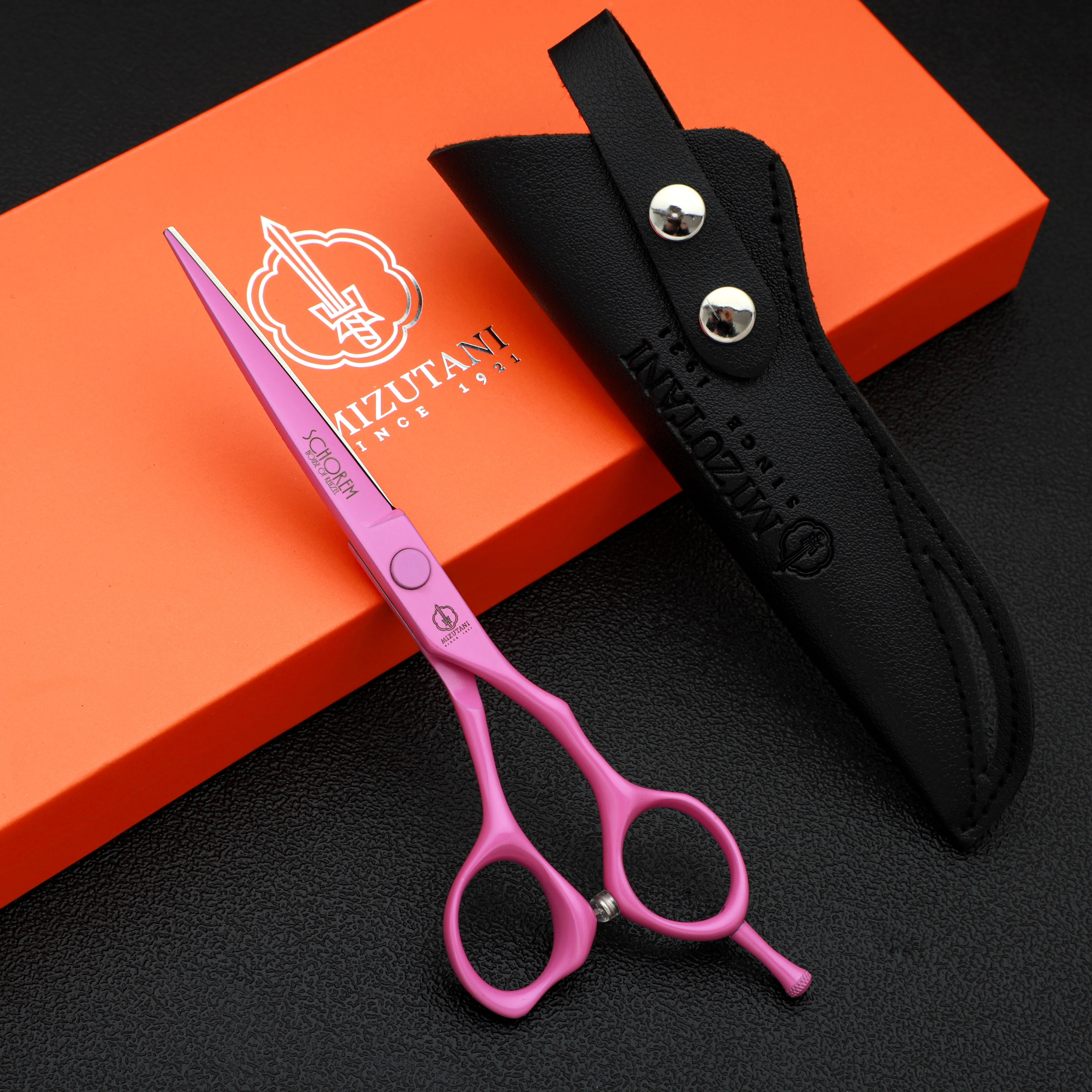 Tijeras rosas nuevas, hechas a mano en Japón, tijeras para el cabello de 5,5/6,0 pulgadas, material VG10, tijeras profesionales para el cabello, herramienta de peluquería