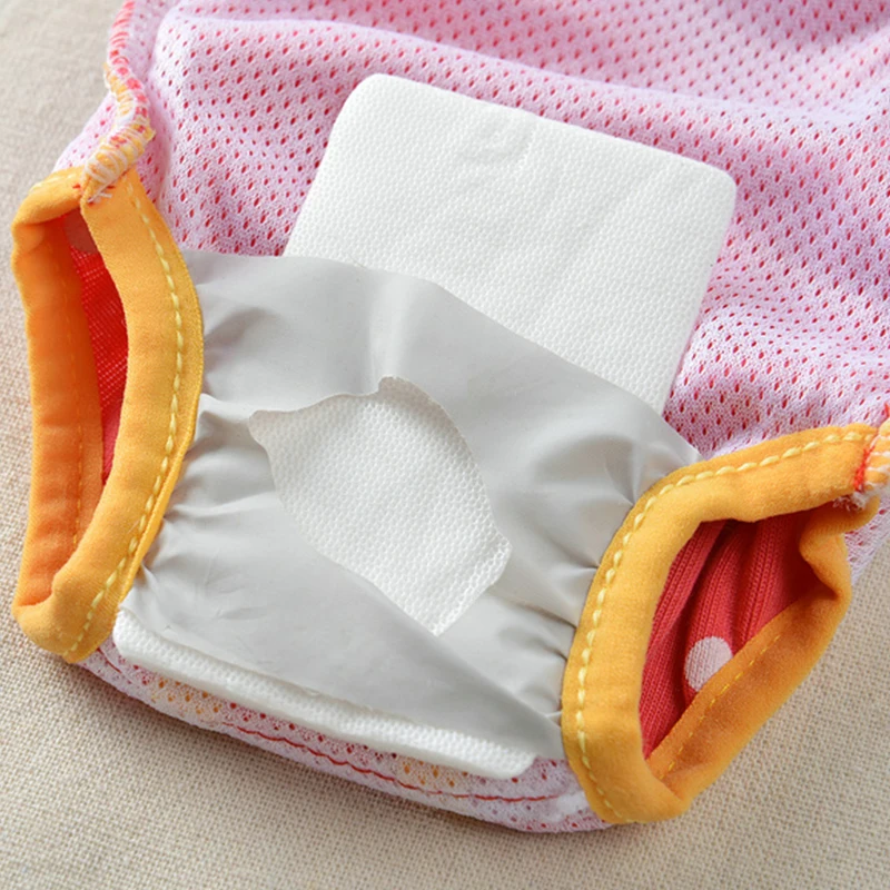 Pantalones Fisiológicos de Mezclilla para Bulldog Francés, Pantalones Sanitarios de Seguridad con Puntos para Perras, Pantalones Cortos para Perros Pequeños y Medianos, Gatos y Mascotas