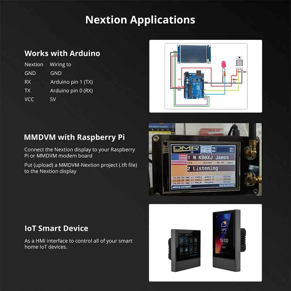 NEXTION Pantalla LCD básica genérica 2,4 "2,8" 3,2 "3,5" HMI TFT inteligente 5V LCD pantalla táctil resistiva pantalla de depuración gratuita