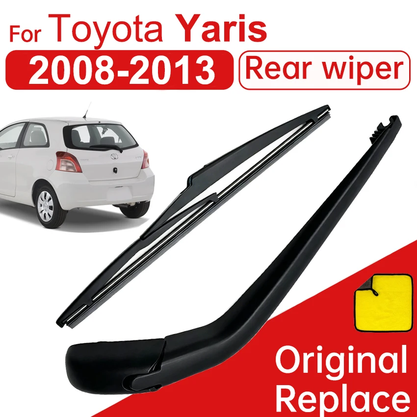 Escobilla limpiaparabrisas trasera para Toyota Yaris 1,5G 12 "/300mm parabrisas de coche goma 2008 2009 2010 2011 2012 2013