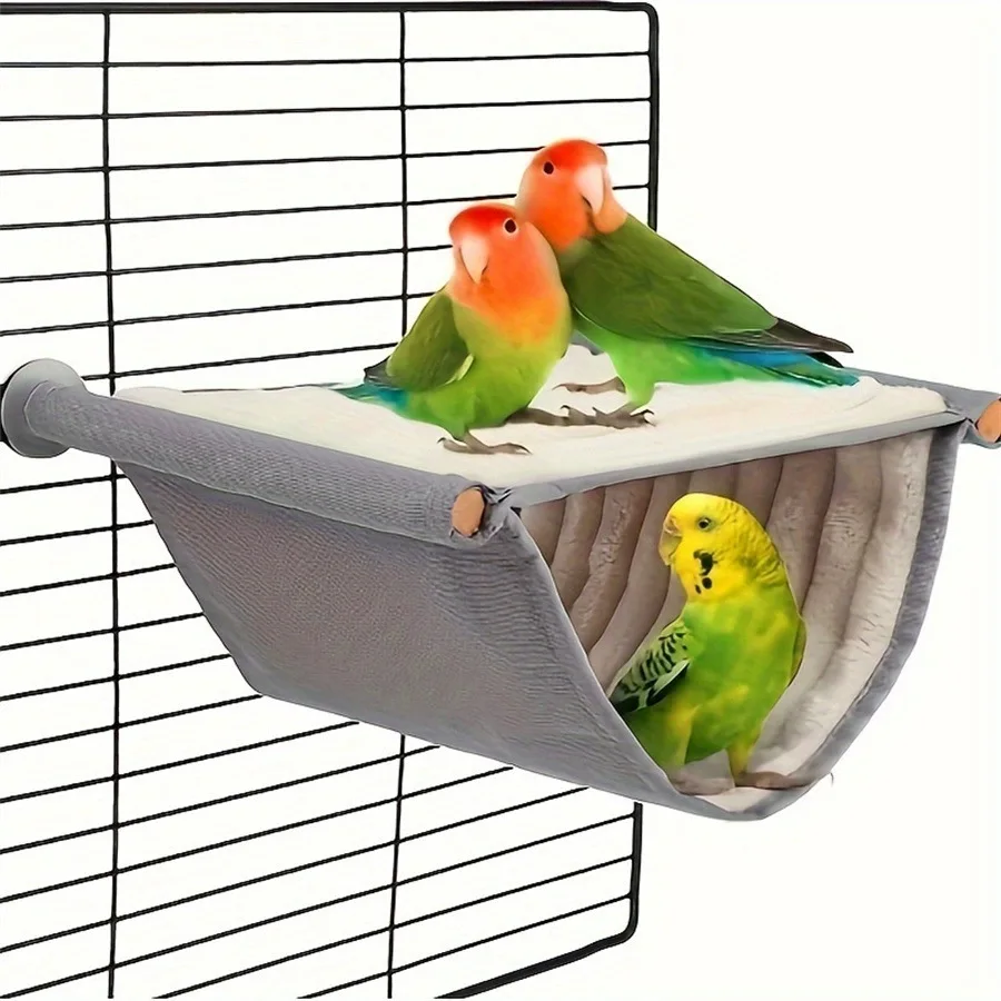 Cama para loro casa cama nido de pájaros para pájaros loro casa loro porche NCNW01