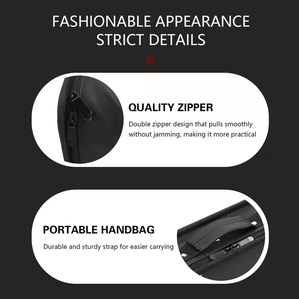 Bolsa de Almacenamiento para Herramientas de Peluquería, Bolsa para Tijeras, Estuche de Transporte para Belleza, Caja de Maquillaje Portátil, Bolsa Organizadora para Productos de Belleza y Peluquería