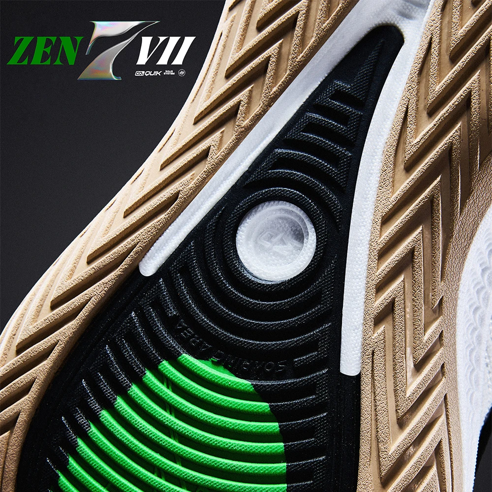 Zapatillas de baloncesto Zen VII de 361 grados, transpirables, antideslizantes, ligeras, envueltas, con amortiguación estable, agarre de combate 572531101
