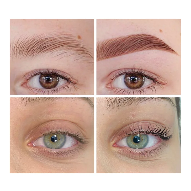 ICONSIGN versión mejorada Kit de levantamiento de pestañas y nuevo Kit de tinte para cejas y pestañas tinte para levantamiento de pestañas cejas barba herramientas de maquillaje de ojos
