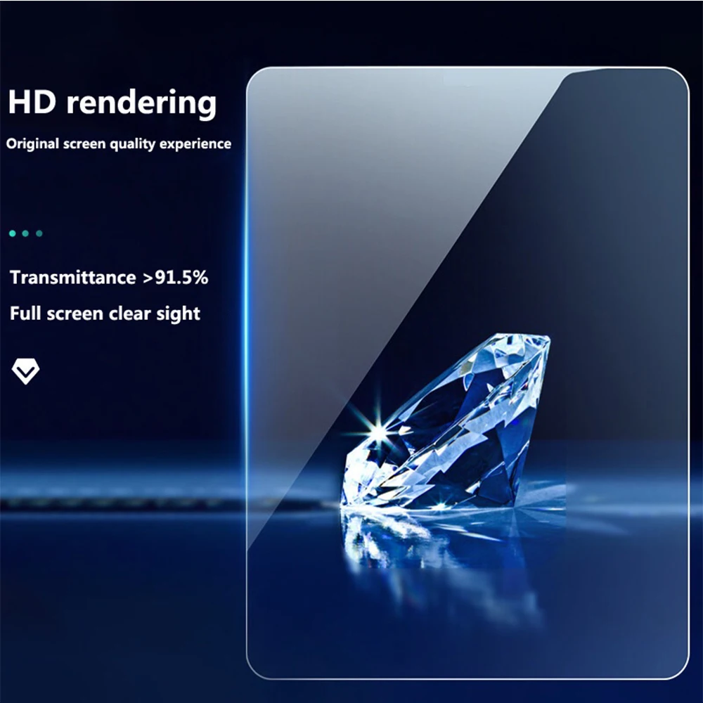 Protector de pantalla de vidrio templado de 2 piezas para Xiaomi Redmi Pad 2 9,7 11 2026 2025 9H, película protectora a prueba de arañazos