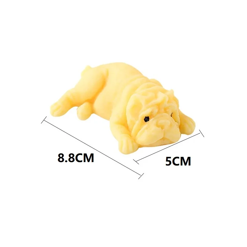 Squishy Dogs Anime Fidget juguetes rompecabezas simulación creativa juguete de descompresión Kawaii perro juguetes para aliviar el estrés regalos de fiesta y vacaciones
