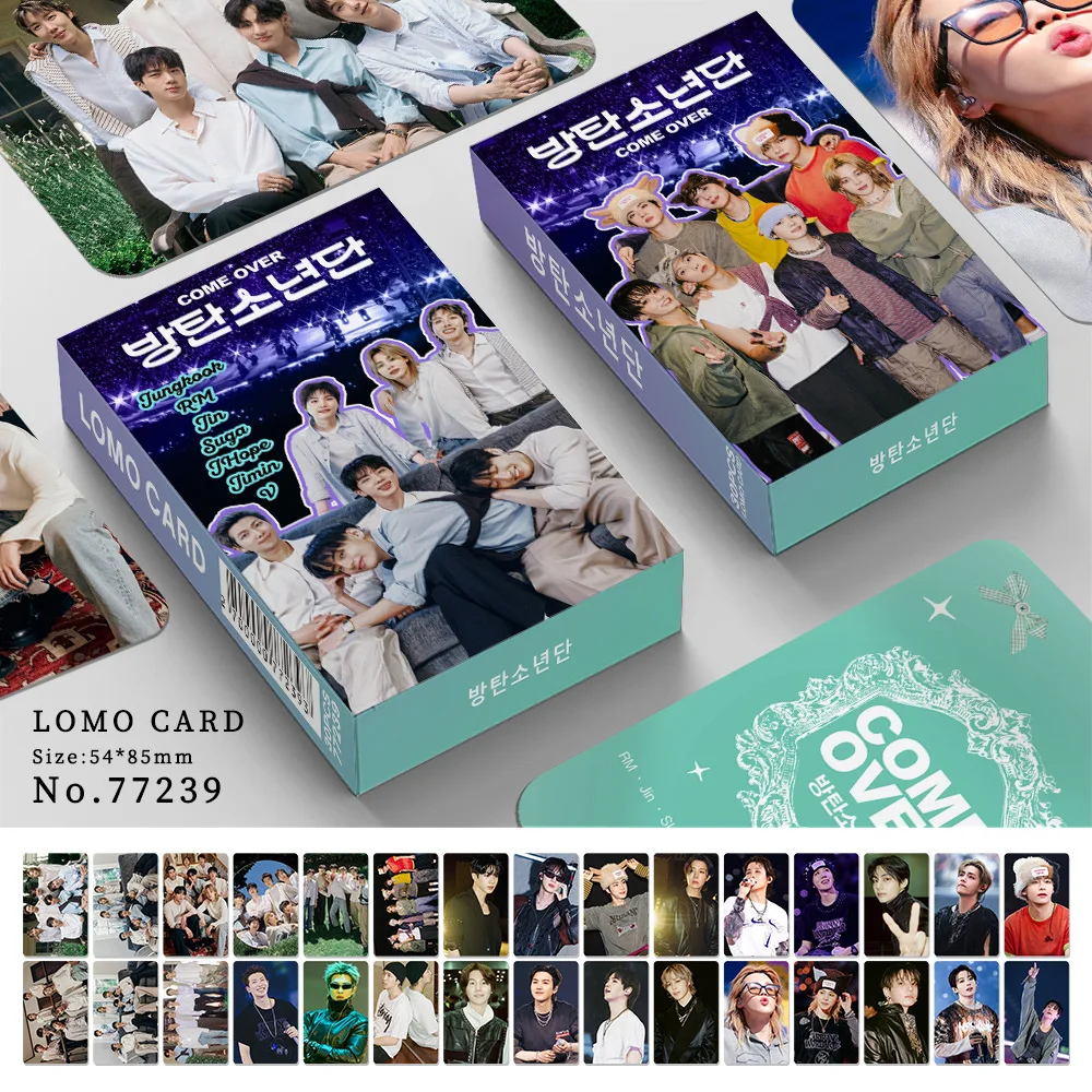 30 Tarjetas Lomo de Álbum 13 Come Over, Impresión HD, Fotografías Coleccionables, Regalo para Fans