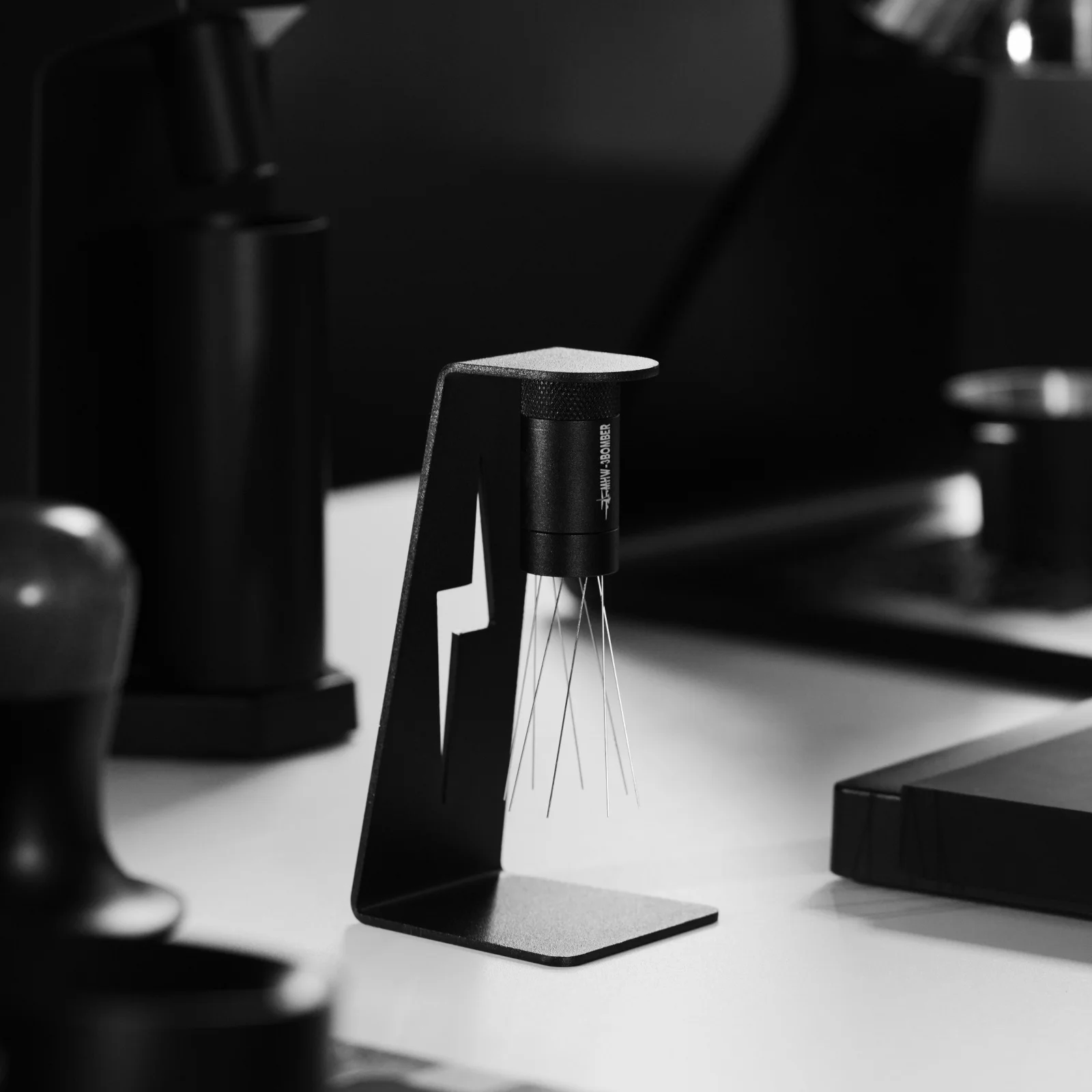 Herramientas WDT de MHW-3BOMBER 2,0, distribución de agitación de café, soporte de absorción magnética ajustable, accesorios para Espresso, regalos de Barista